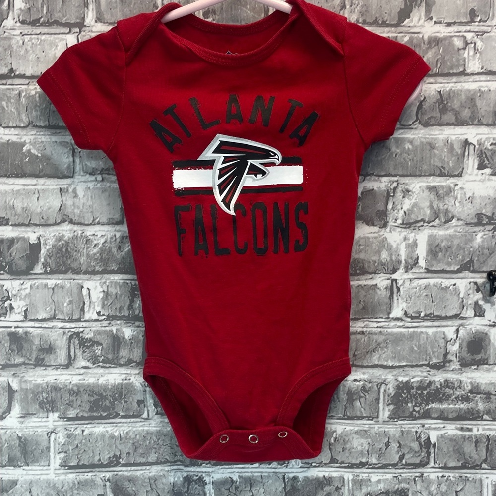 NFL Atlanta Falcons Red Baby onesie